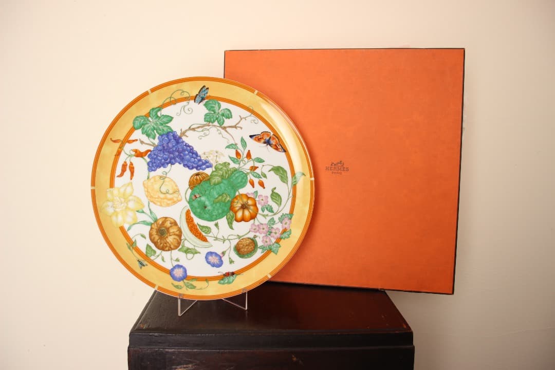 未使用・箱入　エルメス　シエスタ　３１cmプレート　大皿