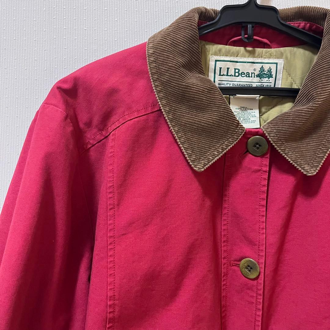 L.L.Bean ハンティングジャケット L 赤系