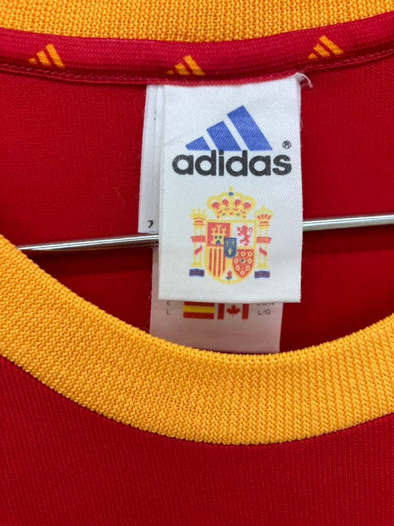 02-03 スペイン代表　プジョル　adidasオフィシャルユニフォーム