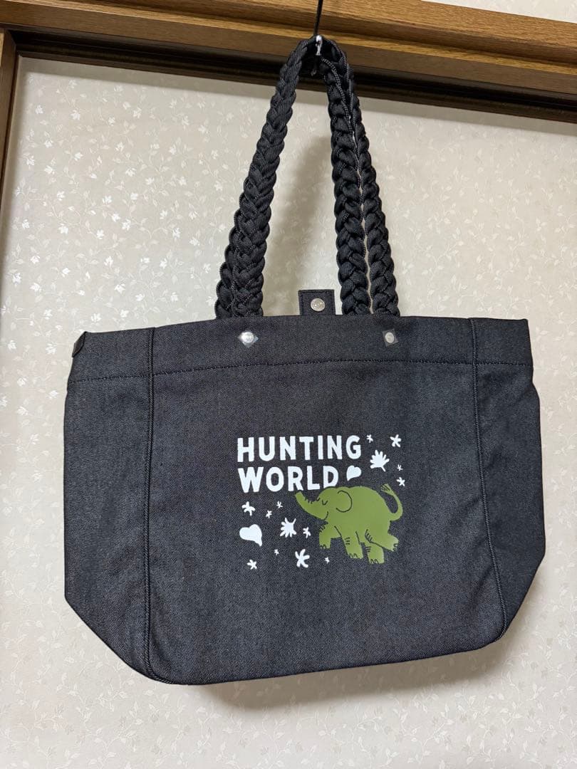 nekoHUNTING WORLD トートバッグ ブラック