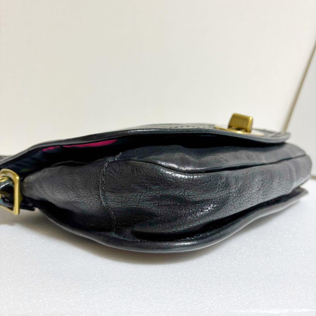 COACH オールド コーチ 黒 ショルダーバッグ 肩掛け