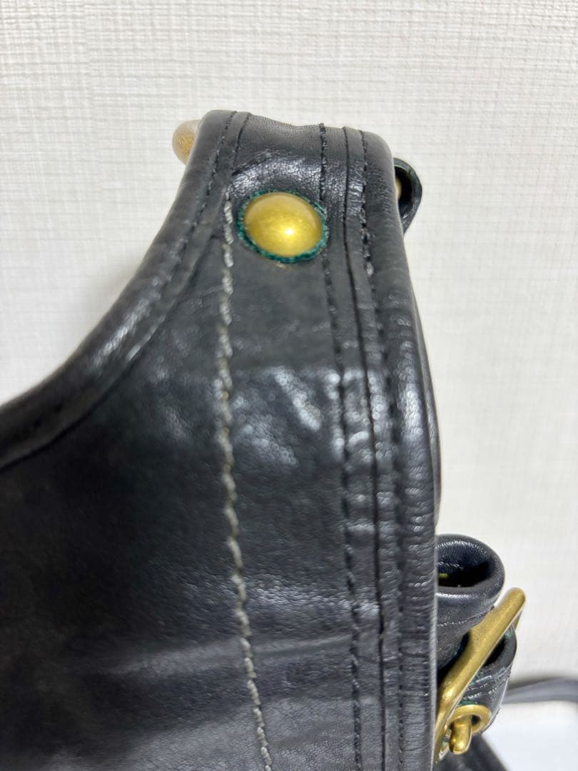 COACH オールド コーチ 黒 ショルダーバッグ 肩掛け