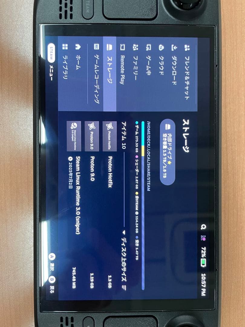 その他 Steam deck oled 2TB