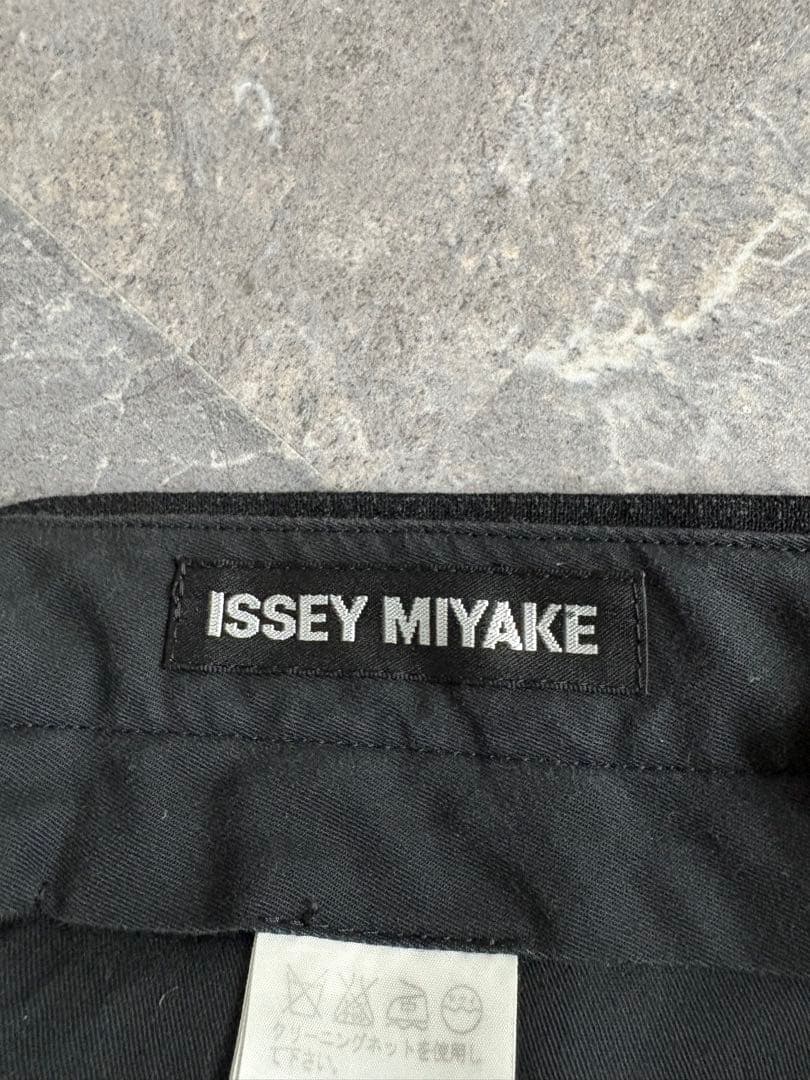 パンツ ISSEY MIYAKE MEN wool linen wide slacks