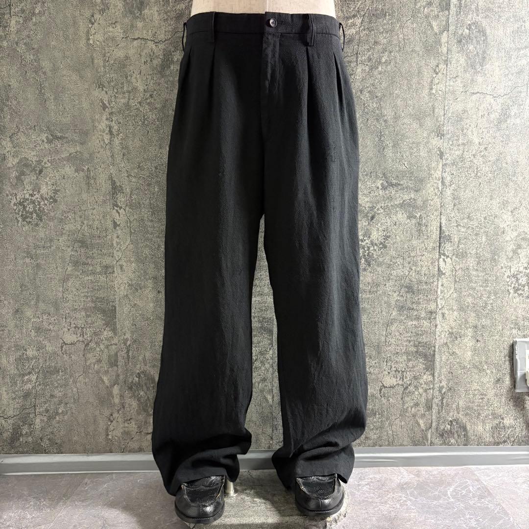 パンツ ISSEY MIYAKE MEN wool linen wide slacks