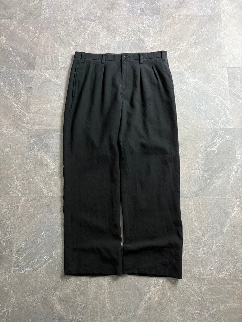 パンツ ISSEY MIYAKE MEN wool linen wide slacks