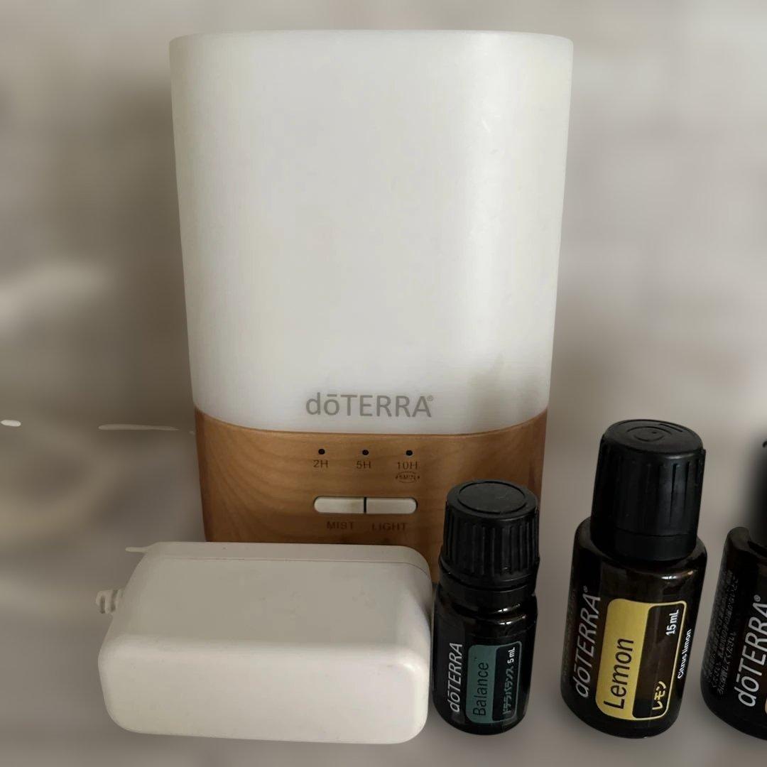 doTERRA エッセンシャルオイル　ディフューザー　セット
