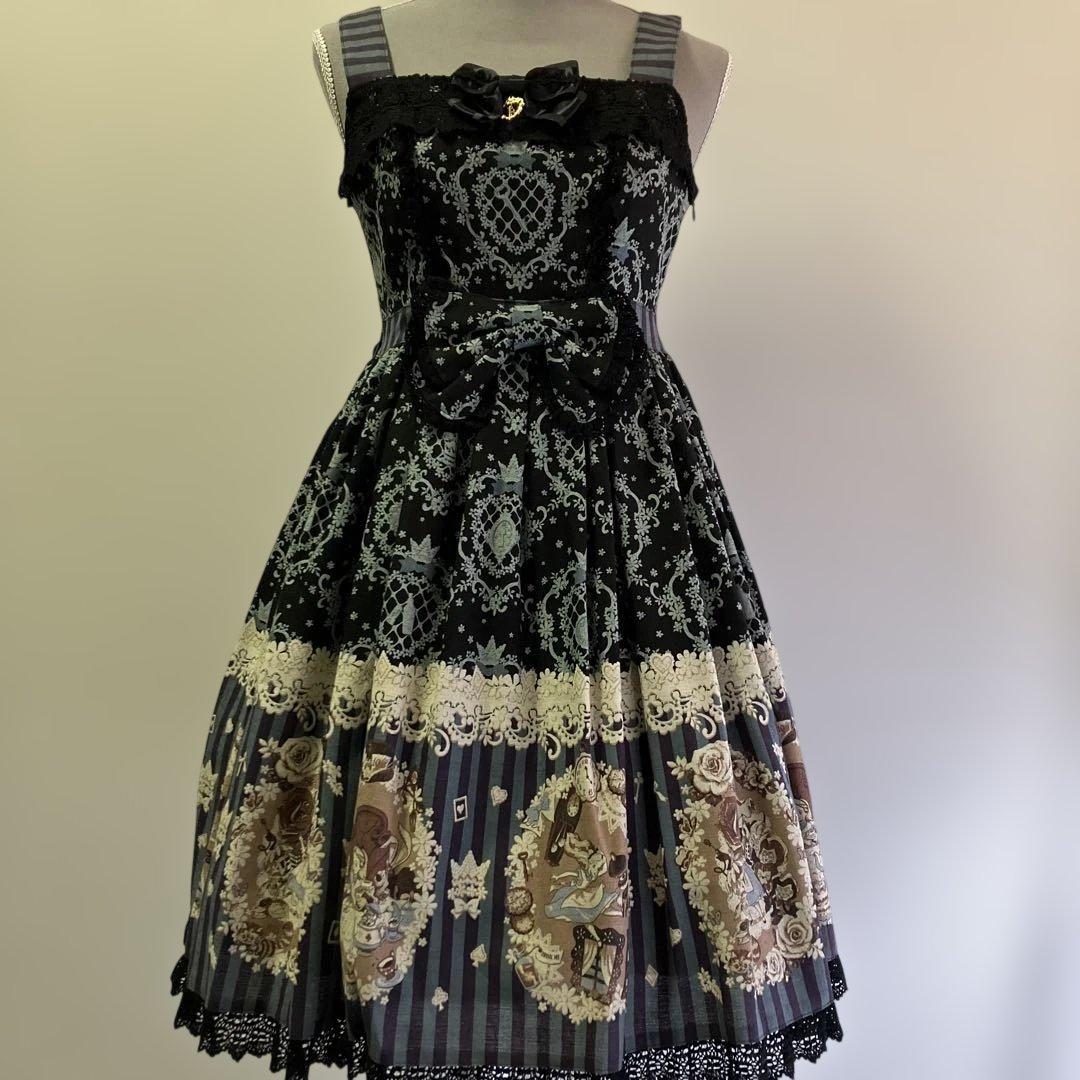 ベイビーザスターズシャインブライト　ジャンパースカート　ディズニーアリス