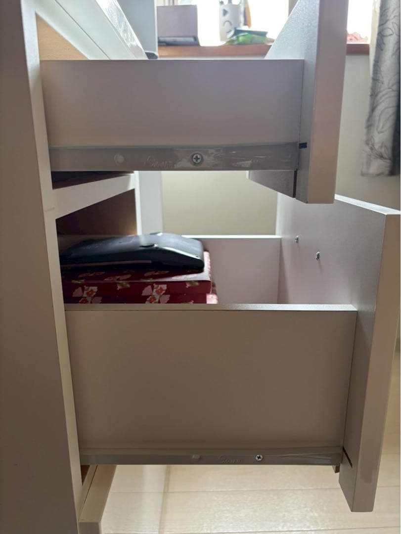 美品 ニトリ キッチンボード 食器棚 (コパン T 80KB WH)