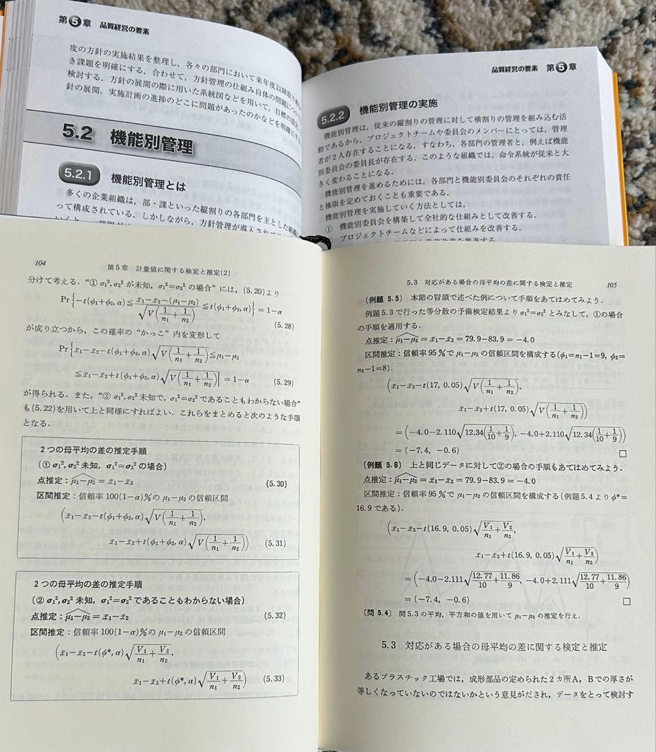 美品 QC検定受検テキスト 2級　受験　6冊まとめ