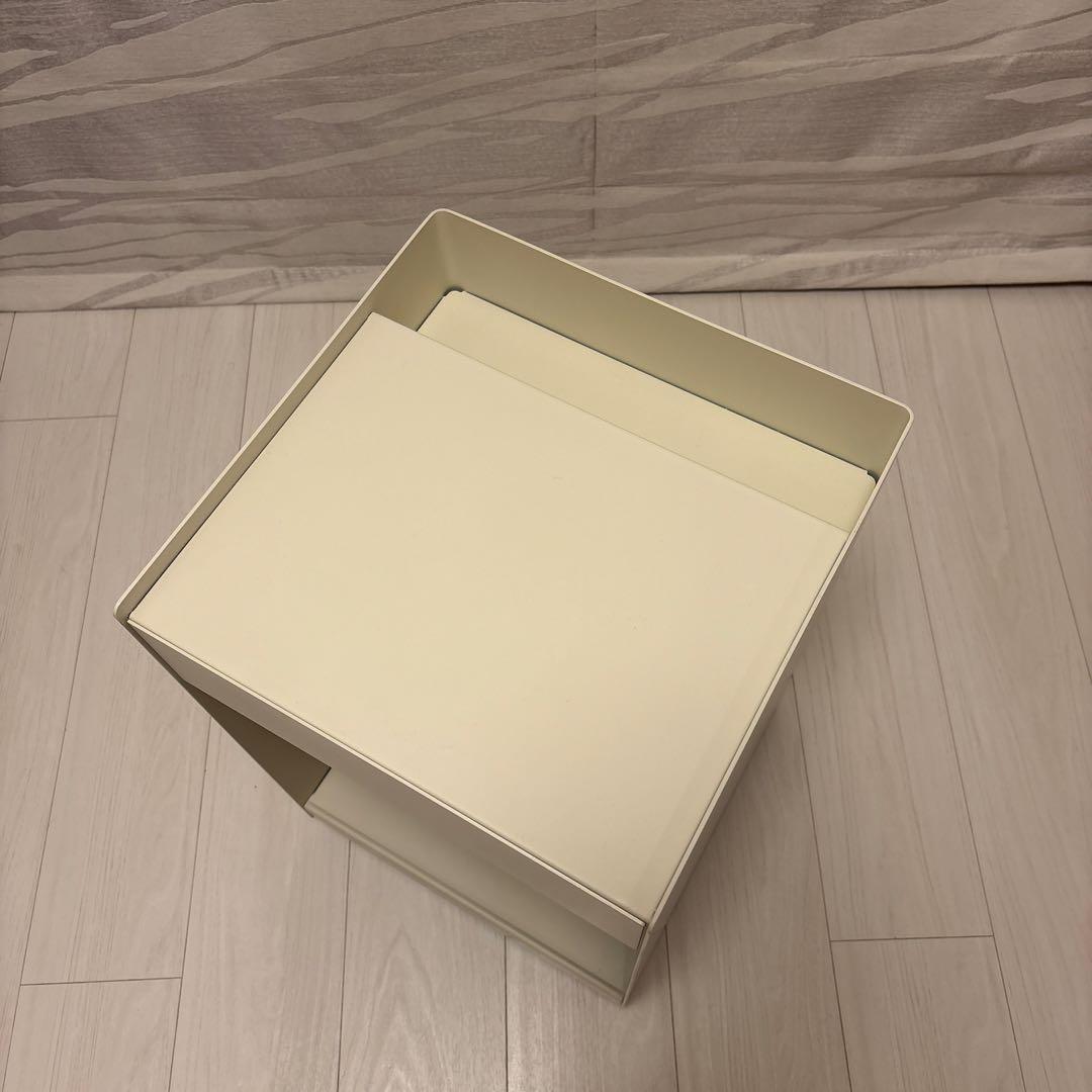 【廃版商品】 《無印良品》コンパクトスチールキャビネット キャスター付