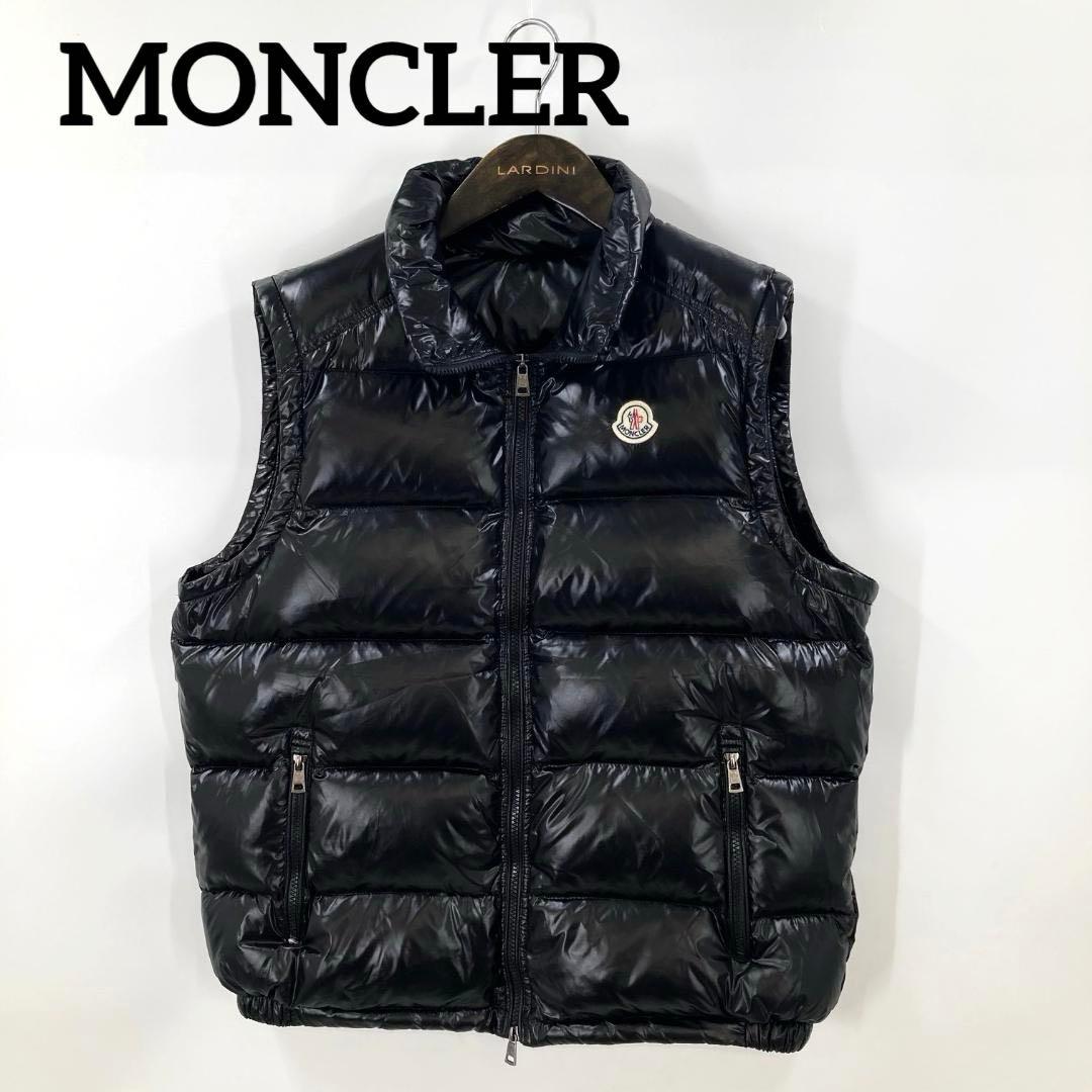極美品 MONCLER モンクレール　ダウンベスト　ブラック　5サイズ