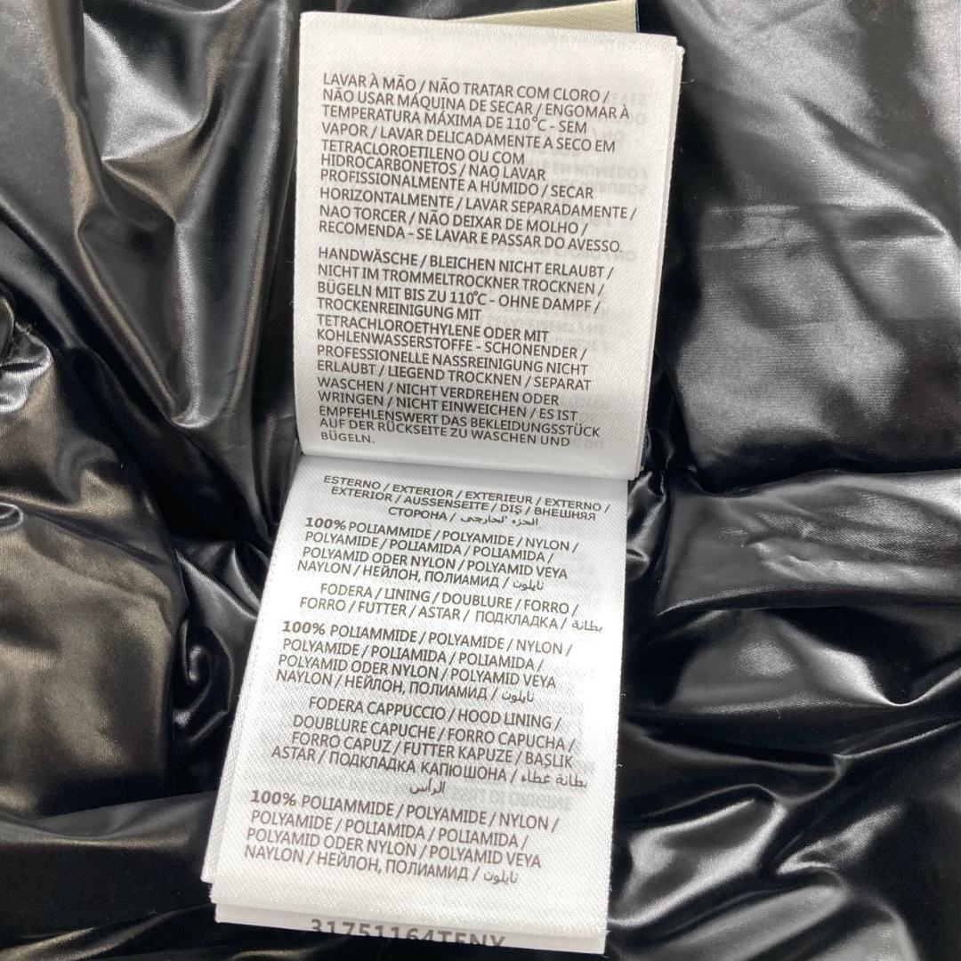 極美品 MONCLER モンクレール　ダウンベスト　ブラック　5サイズ