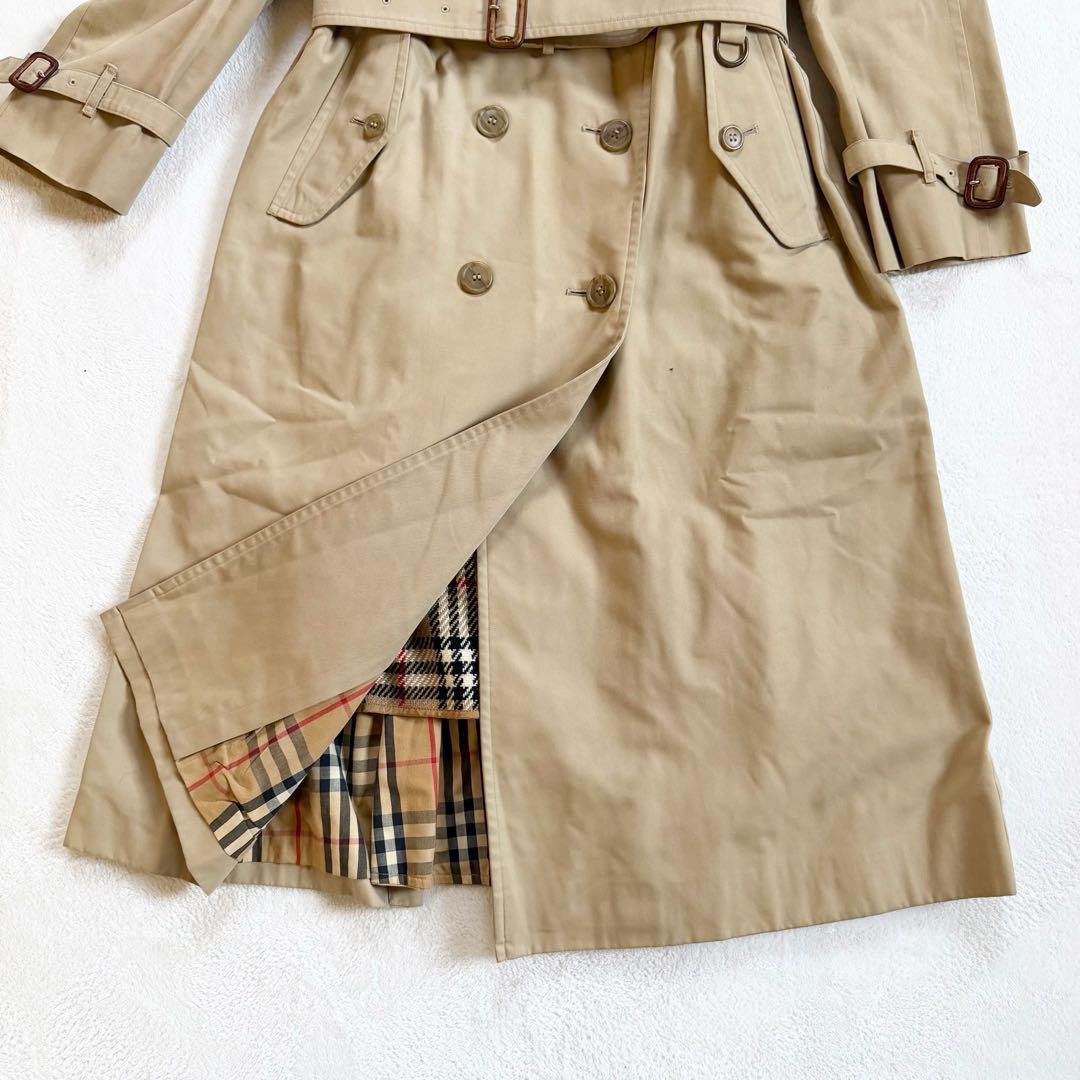 備品完備綺麗　Burberry トレンチコート　ライナー　ノバチェック　ベージュ