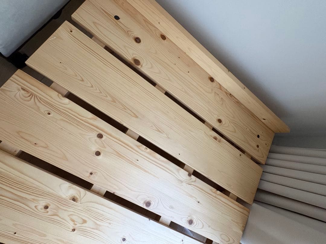 北欧デザイン すのこベッド Noora ノーラ フレーム シングル パイン材