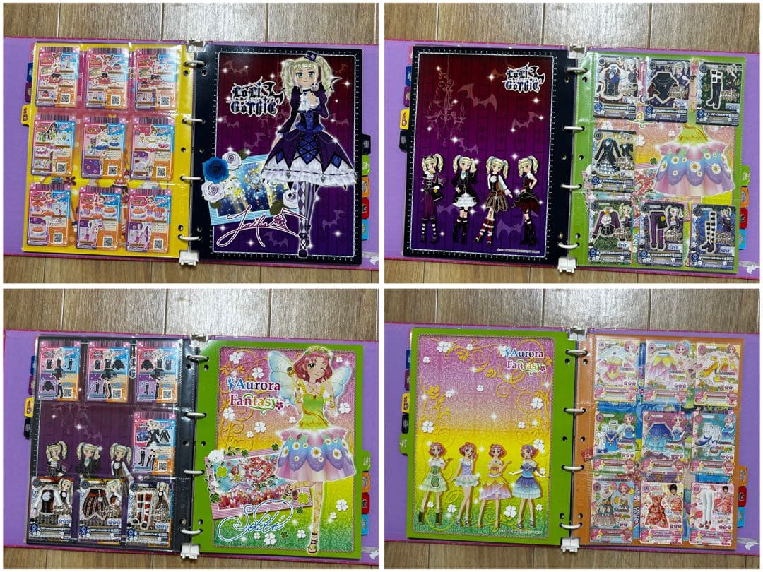 k*n様 アイカツ ！ カード 9ポケットバインダー