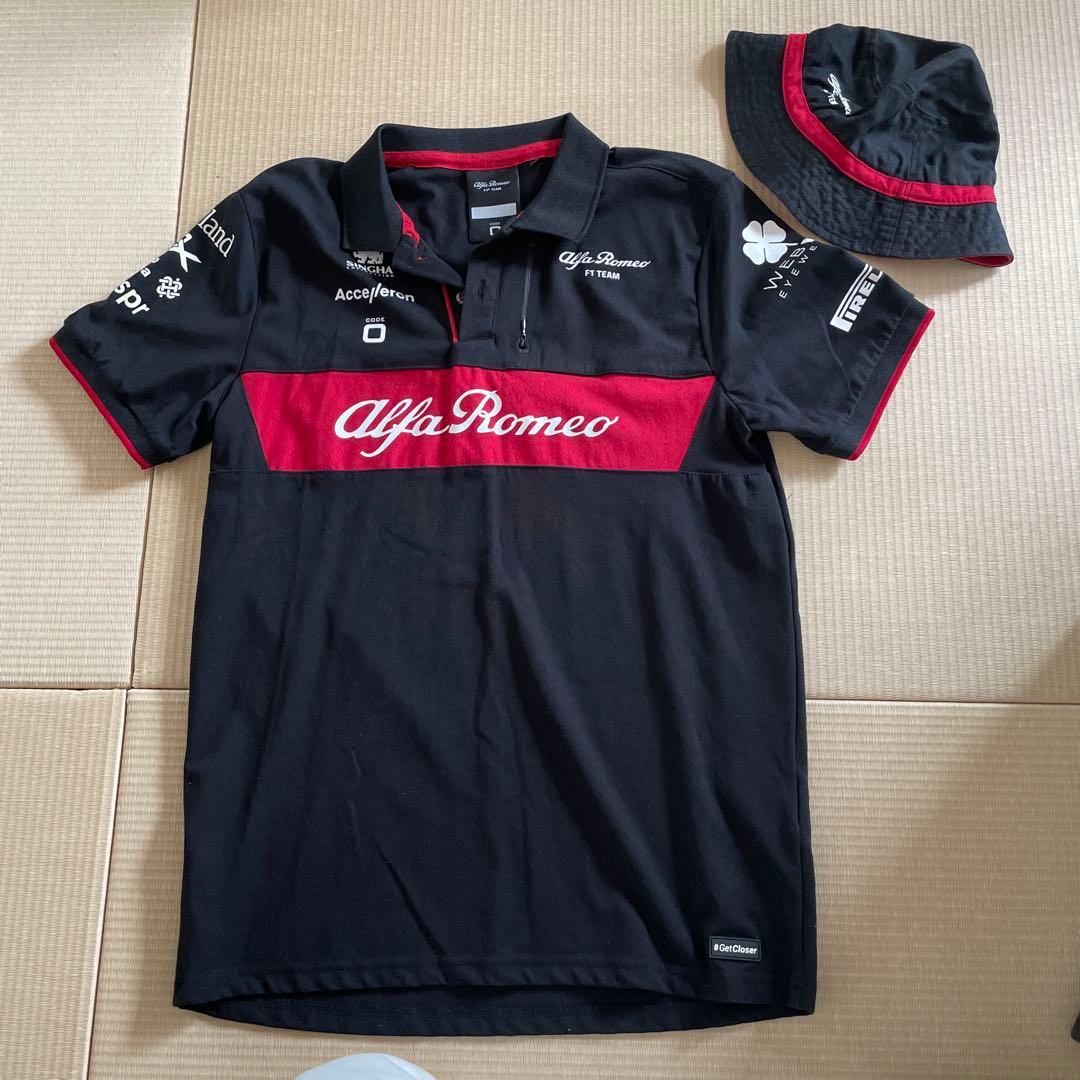 Alfa Romeo F1 Team ポロシャツとハットセット