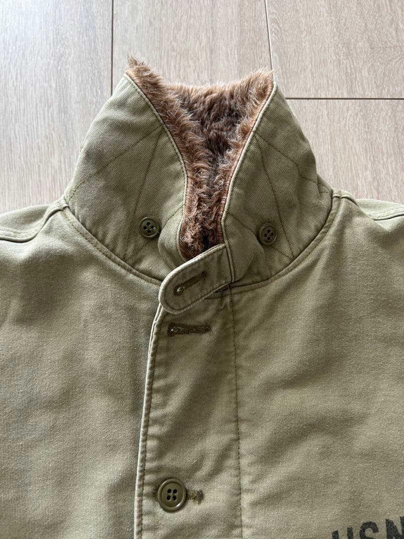 N-1デッキジャケットsize44 ヒューストン