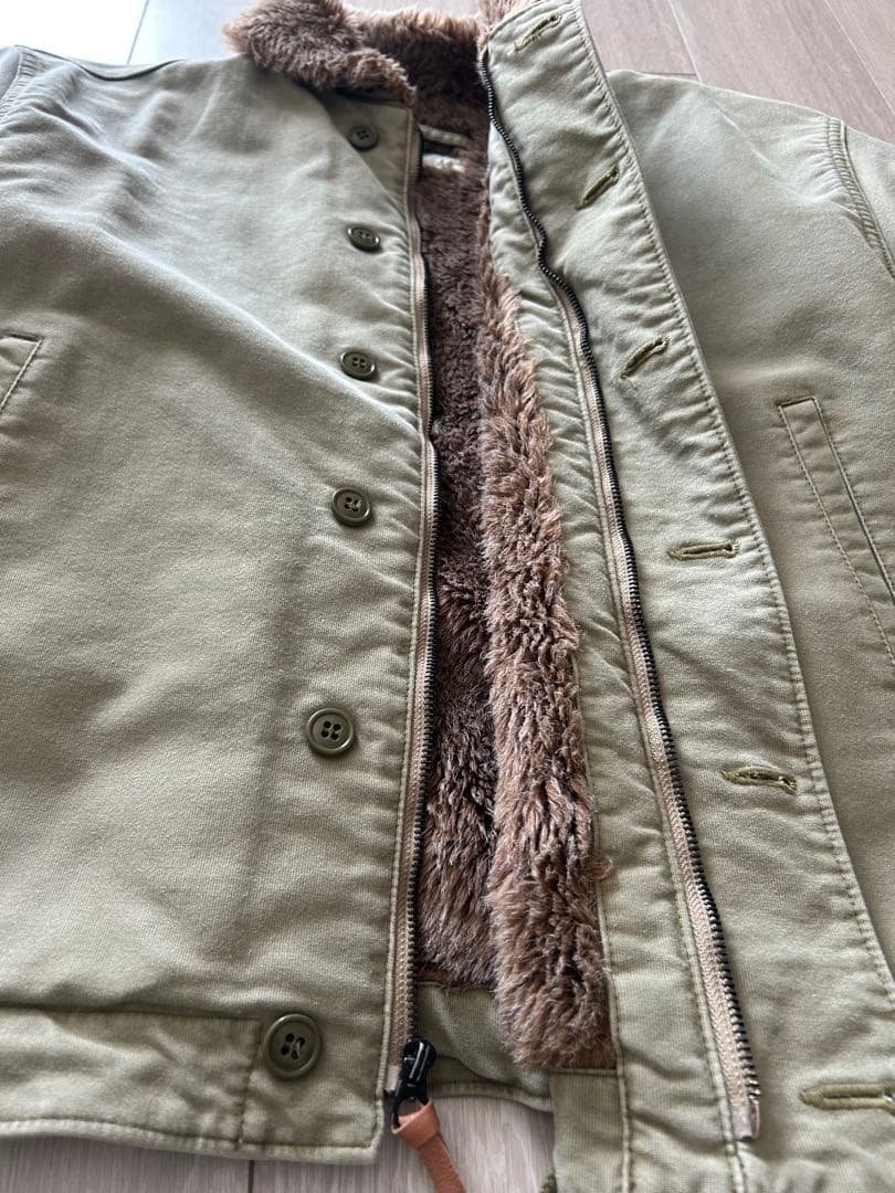 N-1デッキジャケットsize44 ヒューストン