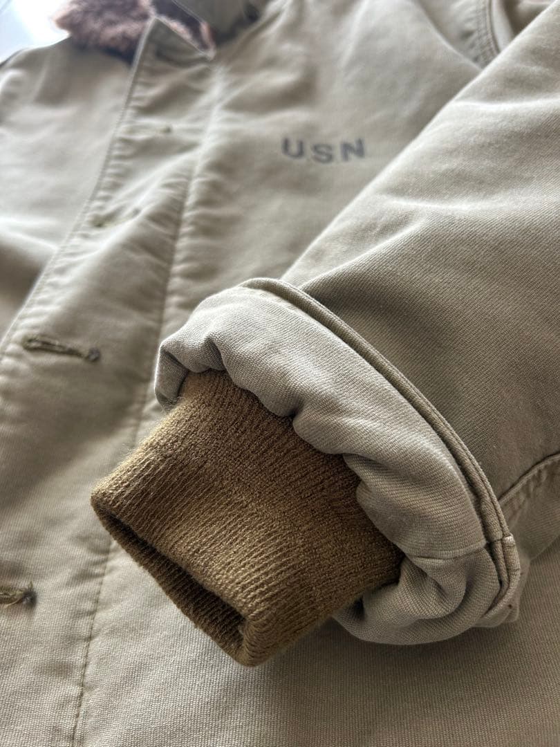 N-1デッキジャケットsize44 ヒューストン