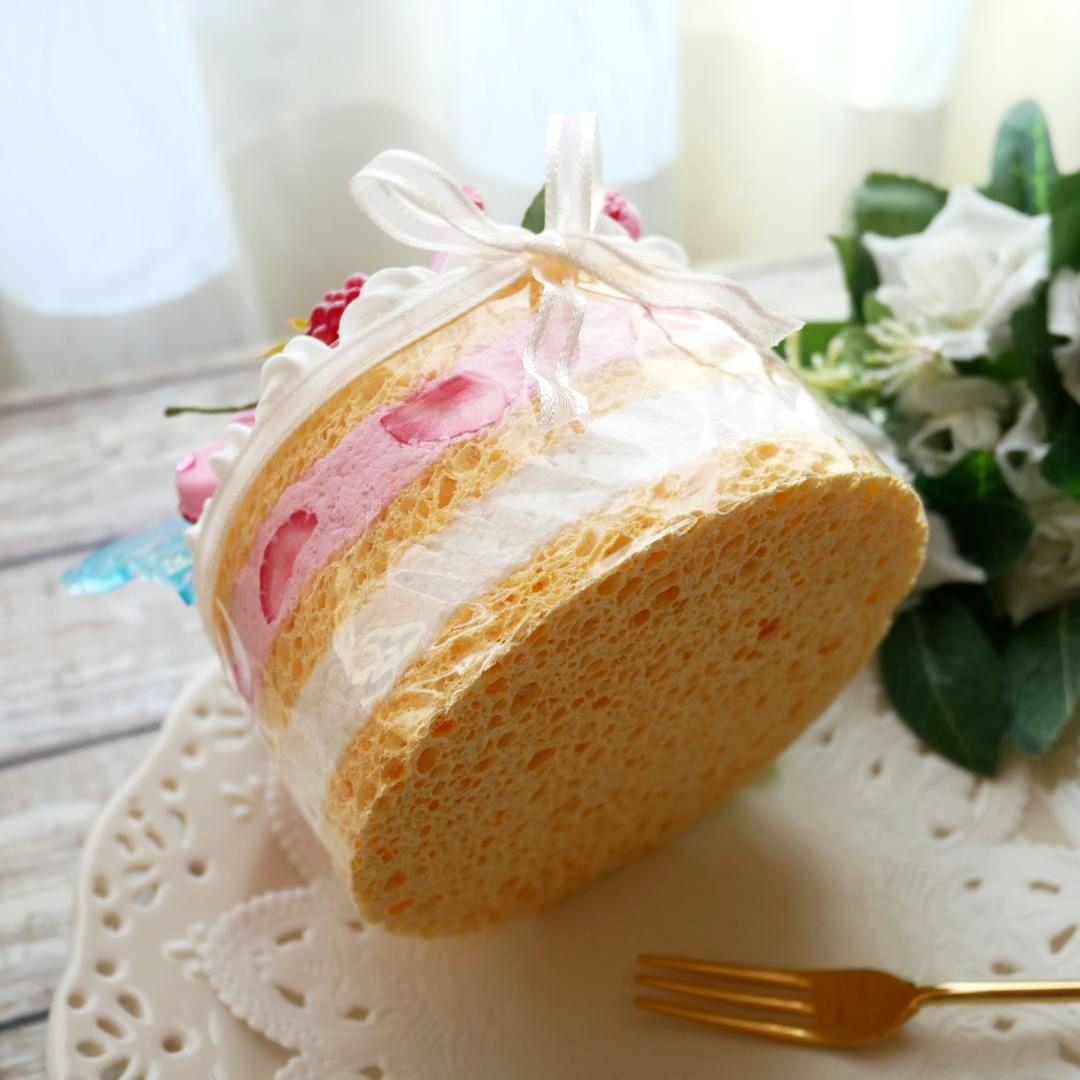 【＊さおり＊様】フェイクスイーツ◆ピンクローズ溢れる♡贅沢苺デコレーションケーキ