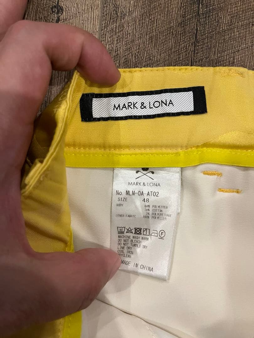 MARK & LONA マークアンドロナ パンツ ゴルフウェア カ スラックス