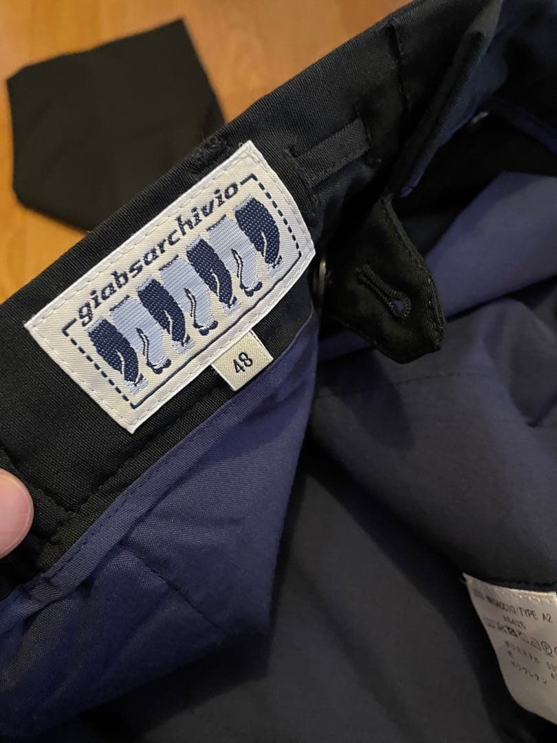 美品giab's ARCHIVIO マサッチョ48ブラック