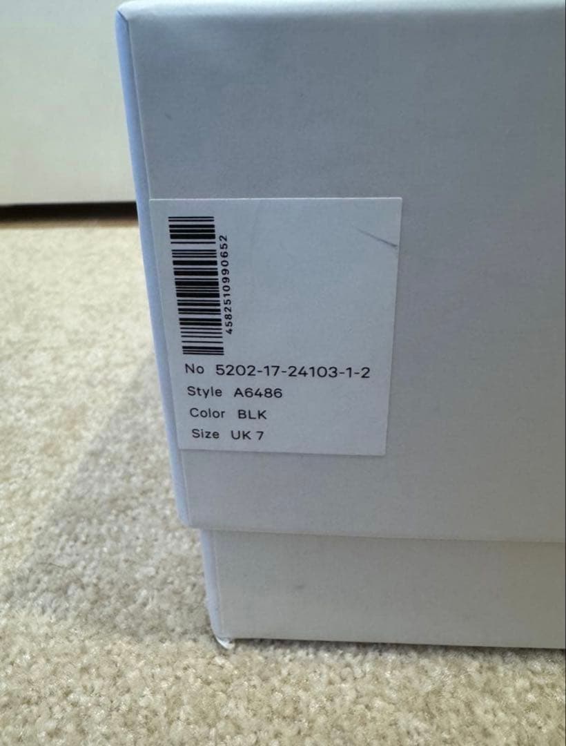 CALMANTHOLOGY side gore boots UK7 サイドゴア