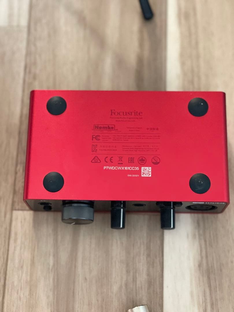 Focusrite オーディオインターフェース Scarlett Studio