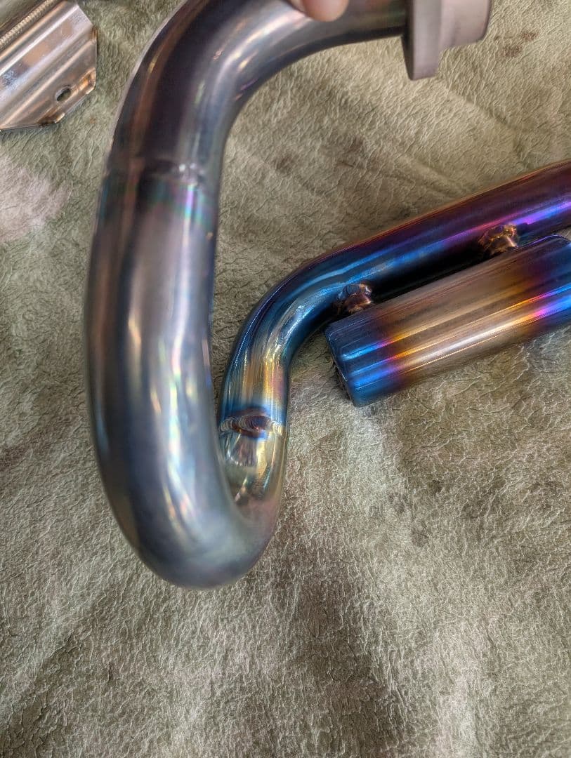 BEAMS　セロー250　DG31J　チタンマフラー　パワートレック　2018～