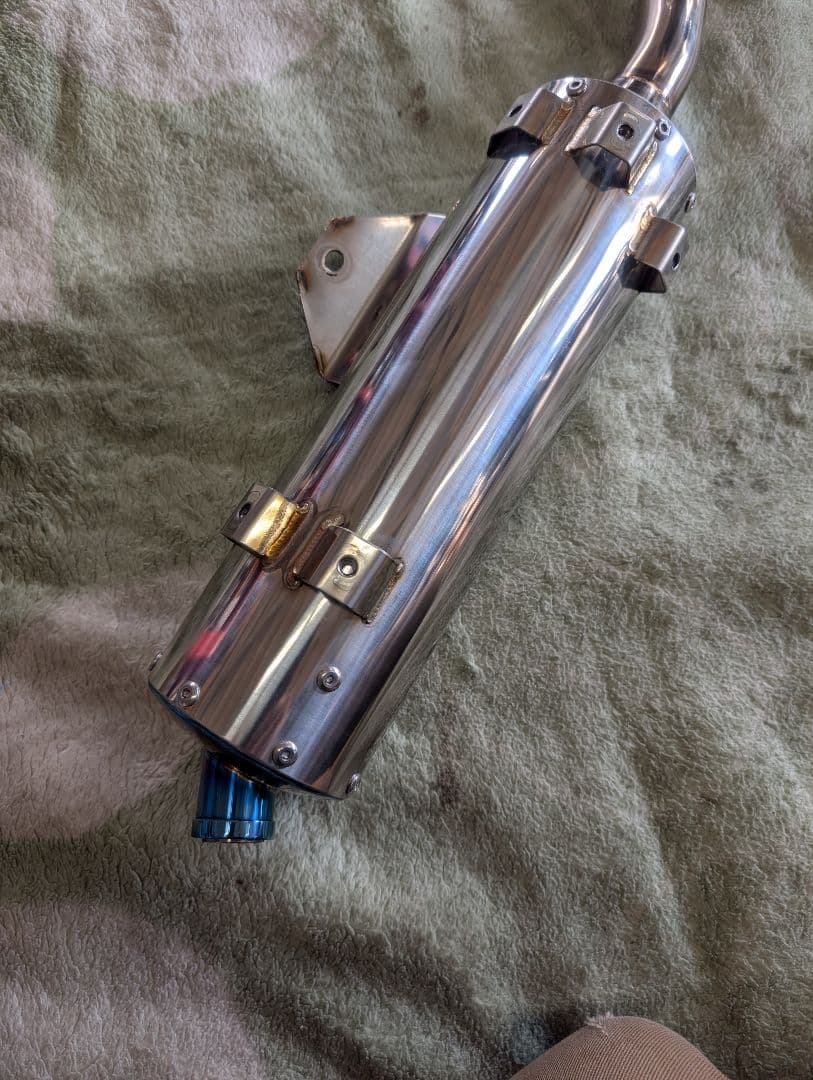 BEAMS　セロー250　DG31J　チタンマフラー　パワートレック　2018～