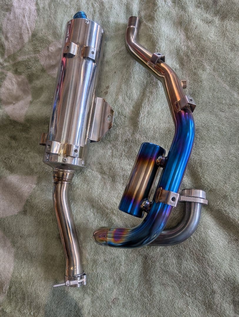 BEAMS　セロー250　DG31J　チタンマフラー　パワートレック　2018～