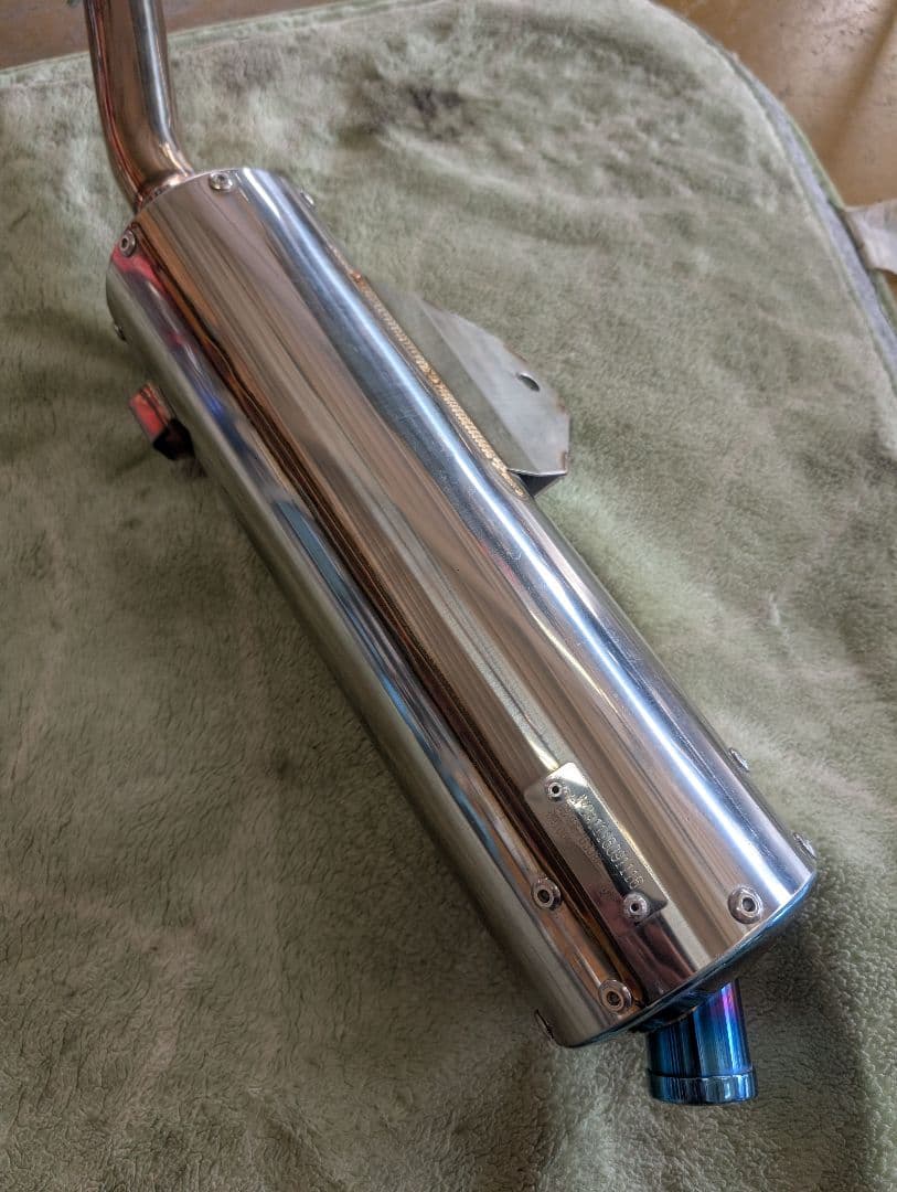 BEAMS　セロー250　DG31J　チタンマフラー　パワートレック　2018～