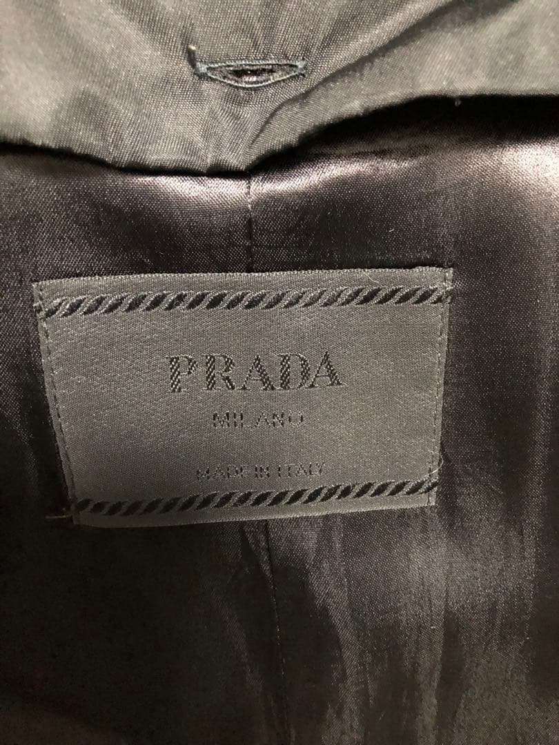 ★PRADA★黒★ナイロンコート★プラダ