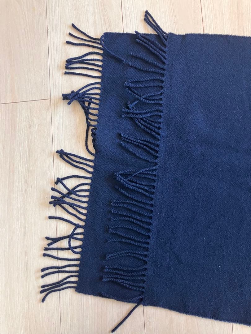 フランス製 COMME des GARÇONS SHIRT ネイビー 大判