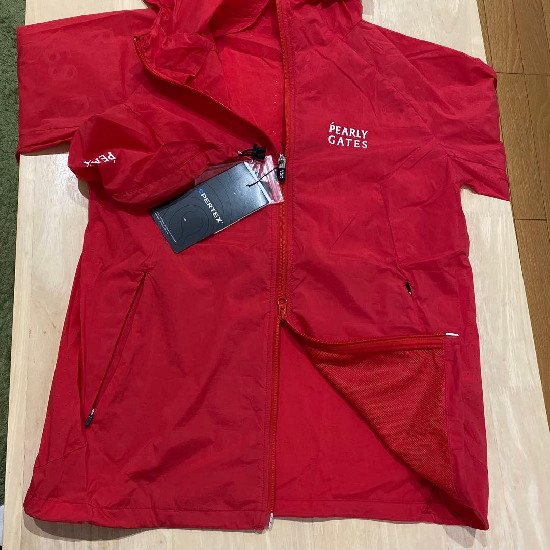 パーリーゲイツ☆タグ付き新品 収納袋付きフルジップフーディ ブルゾン