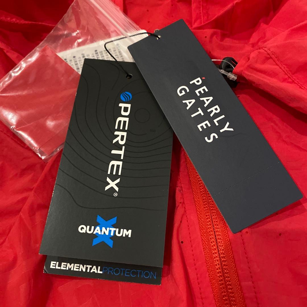 パーリーゲイツ☆タグ付き新品 収納袋付きフルジップフーディ ブルゾン