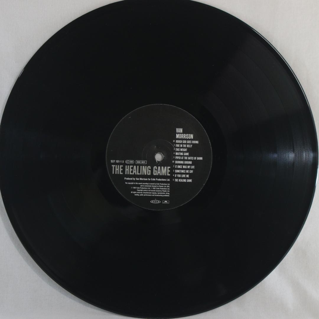 英LP Van Morrison The Healing Game 初回プレス