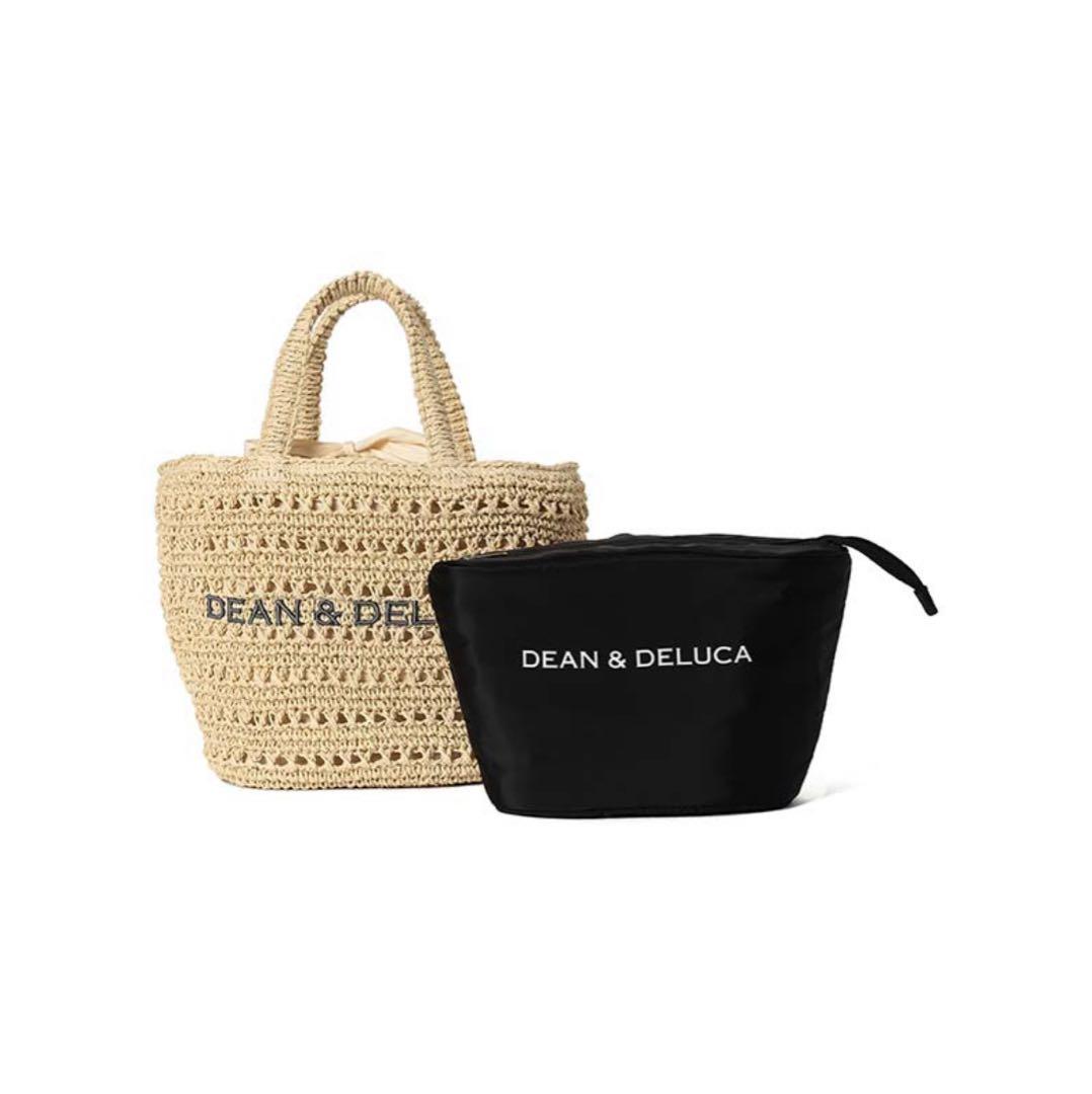 DEAN & DELUCA BEAMS クロッシェバスケットバッグSナチュラル