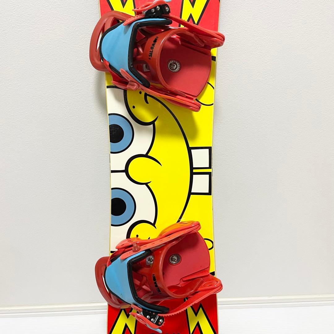 ✨美品✨サロモン TEAM PACKAGE 90 スポンジボブ ビンディング付き