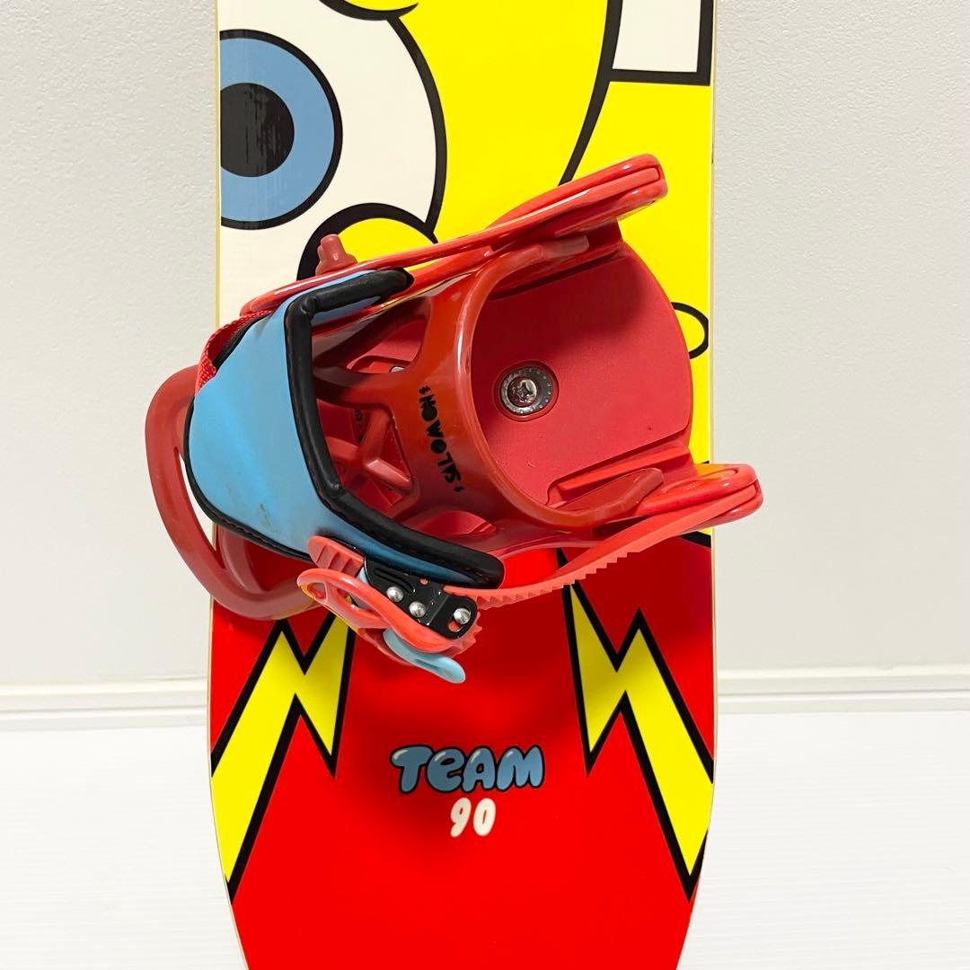 ✨美品✨サロモン TEAM PACKAGE 90 スポンジボブ ビンディング付き