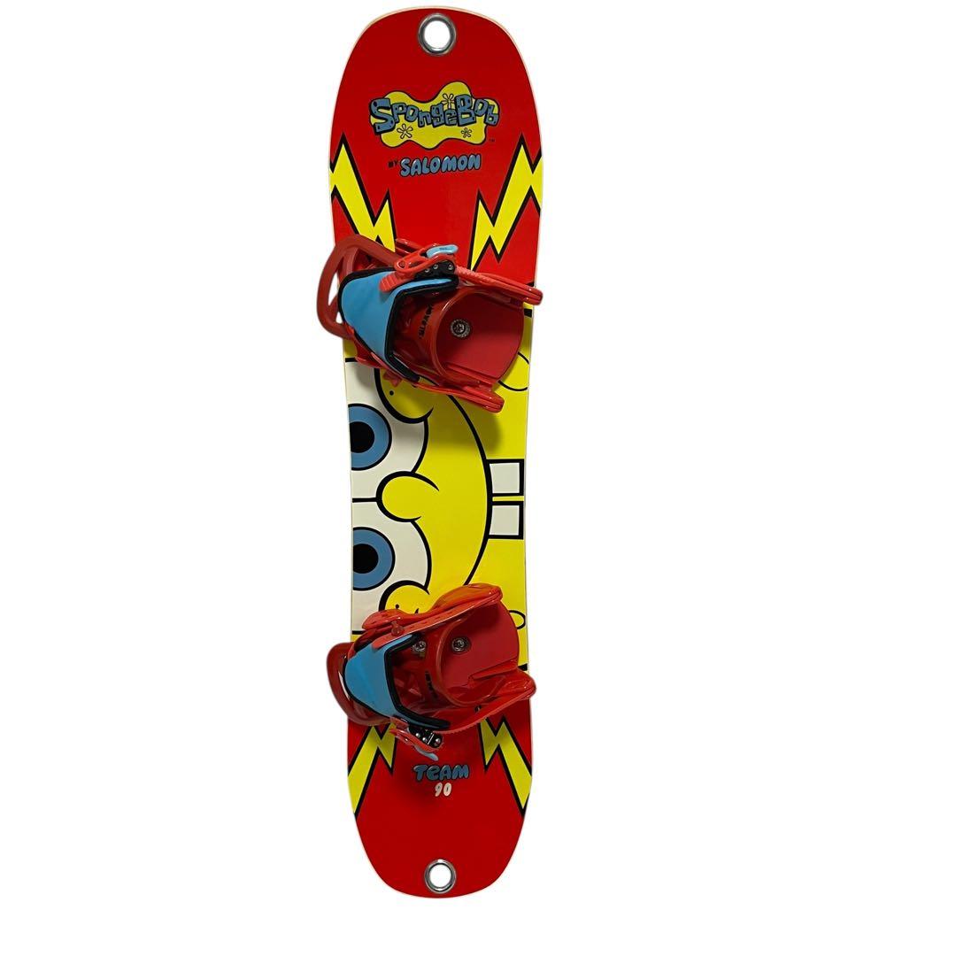 ✨美品✨サロモン TEAM PACKAGE 90 スポンジボブ ビンディング付き