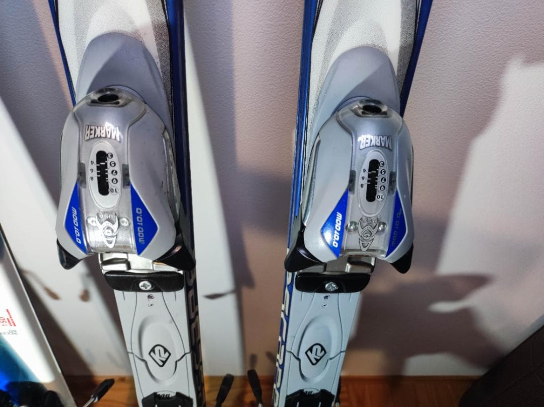 スキー板（K2、KAZAMA、carving）3本セット ビンディング付