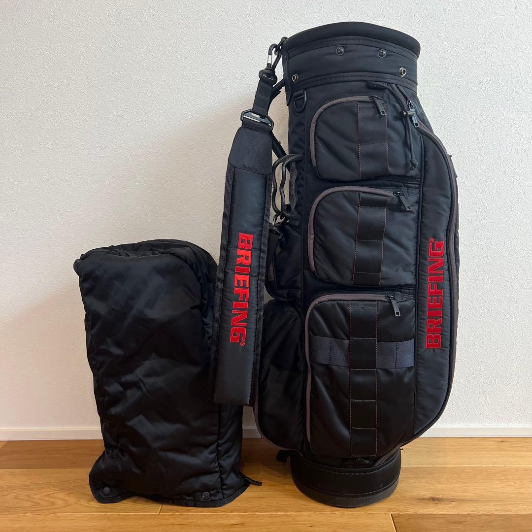 BRIEFING ブリーフィング キャディバッグ CR-6 #02 軽量 黒