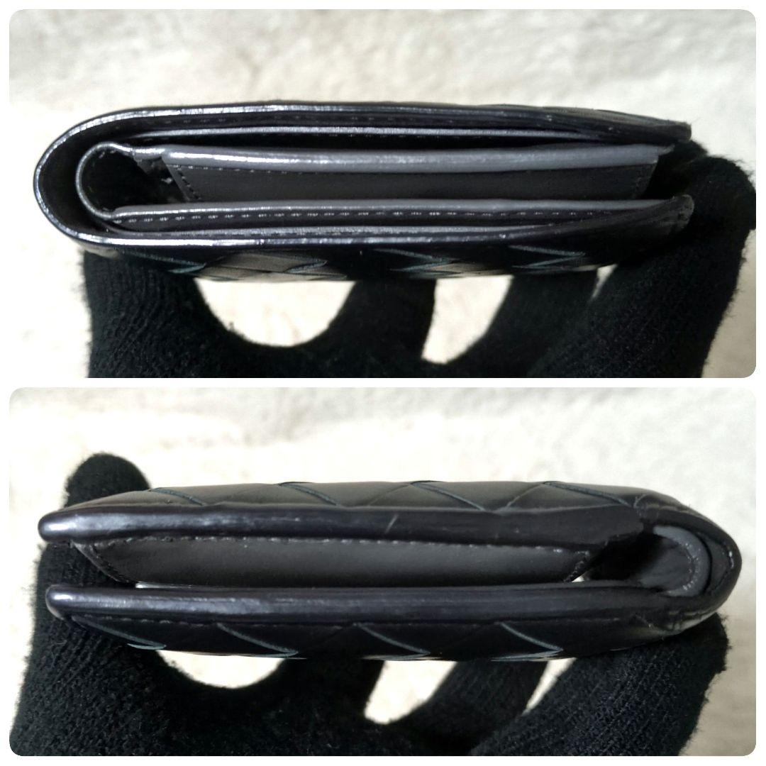 RFID搭載 美品 BOTTEGA VENETA マキシイントレチャート 財布