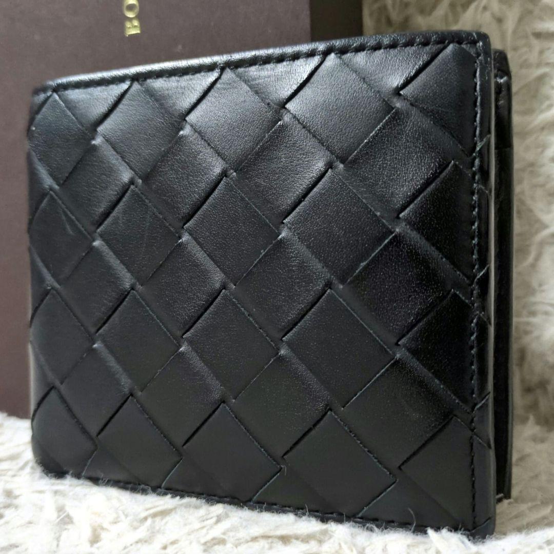 RFID搭載 美品 BOTTEGA VENETA マキシイントレチャート 財布