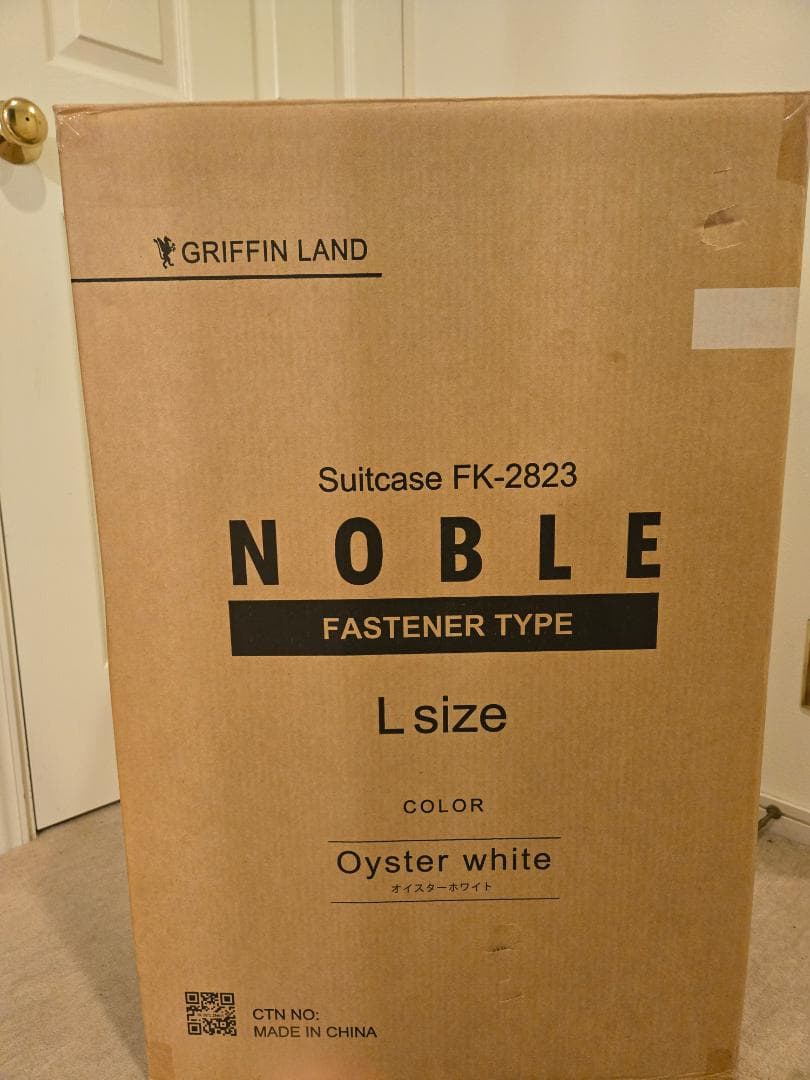 グリフィンランド キャリーケースL 未使用 オイスターホワイト