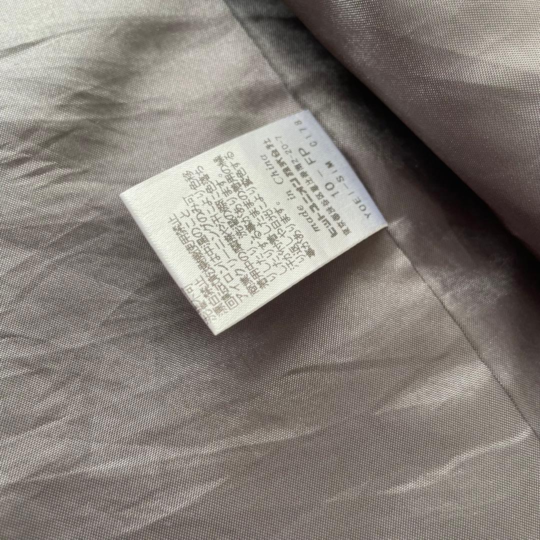 美品 FRED PERRY チェスターコート ブラウン チェック UK10 M