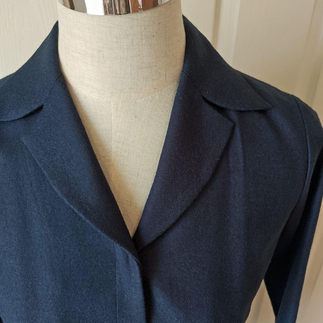 Ｓloth品です。 シビラ　リボン付きワンピース ネイビーＭ