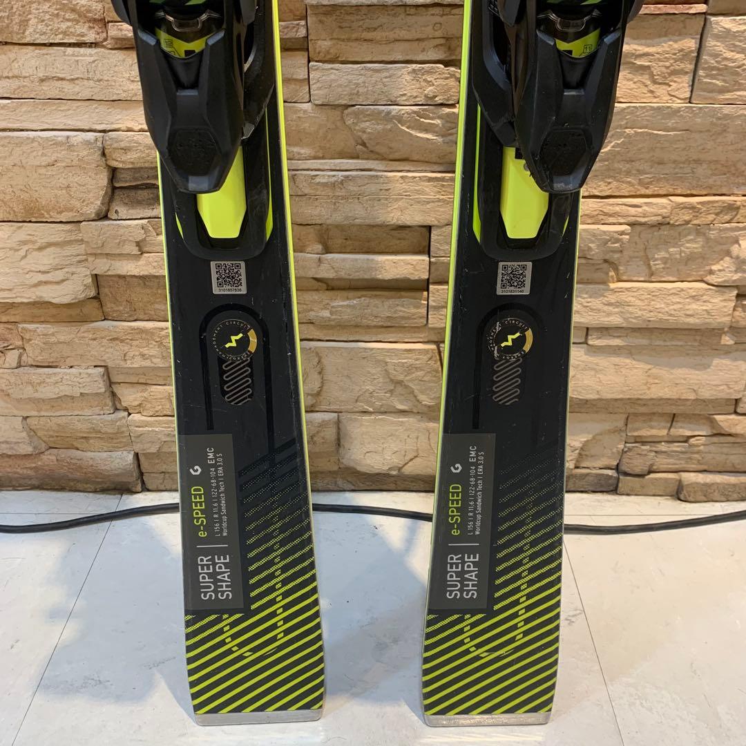 HEAD SUPER SHAPE e-SPEAD 21-22モデル156cm